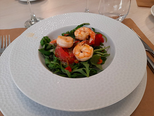 Le restaurant pédagigique La Gabarre propose un menu midi italien pour les eleves et le personnel de notre dame la riche